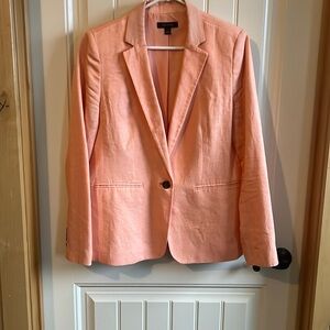 Ann Taylor blazer, size 8, light peach
